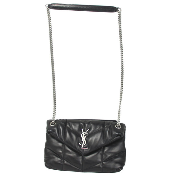 Saint Laurent Bag Shoulder Puffer Black Chain - Picture 1 of 10